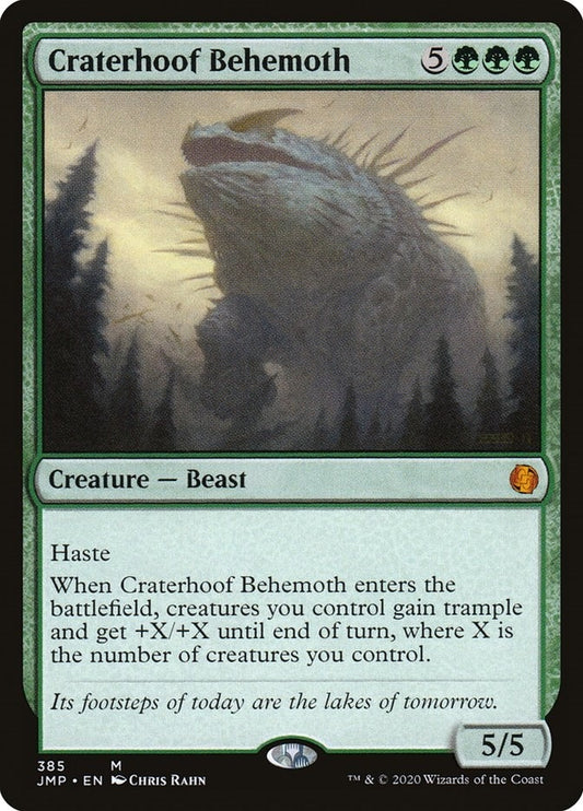 Image for Craterhoof Behemoth (385) (Jumpstart) - Magic: The Gathering