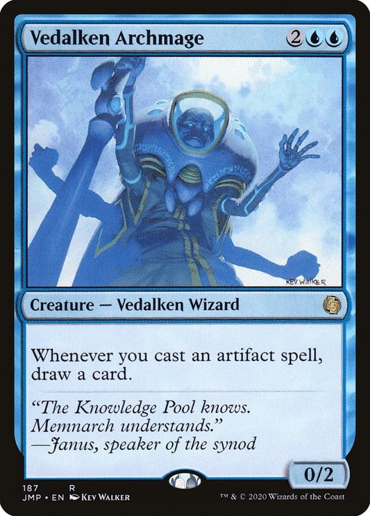 Image for Vedalken Archmage (187) (Jumpstart) - Magic: The Gathering