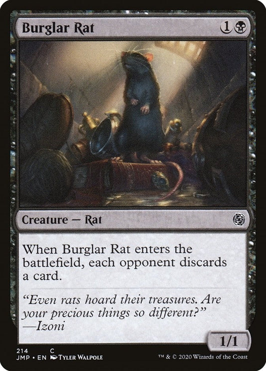 Image for Burglar Rat (214) (Jumpstart) - Magic: The Gathering
