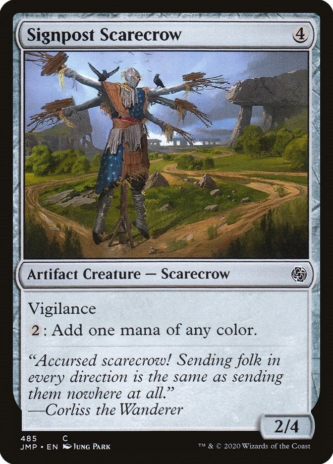 Image for Signpost Scarecrow (485) (Jumpstart) - Magic: The Gathering