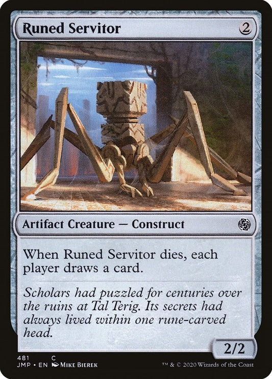 Image for Runed Servitor (481) (Jumpstart) - Magic: The Gathering