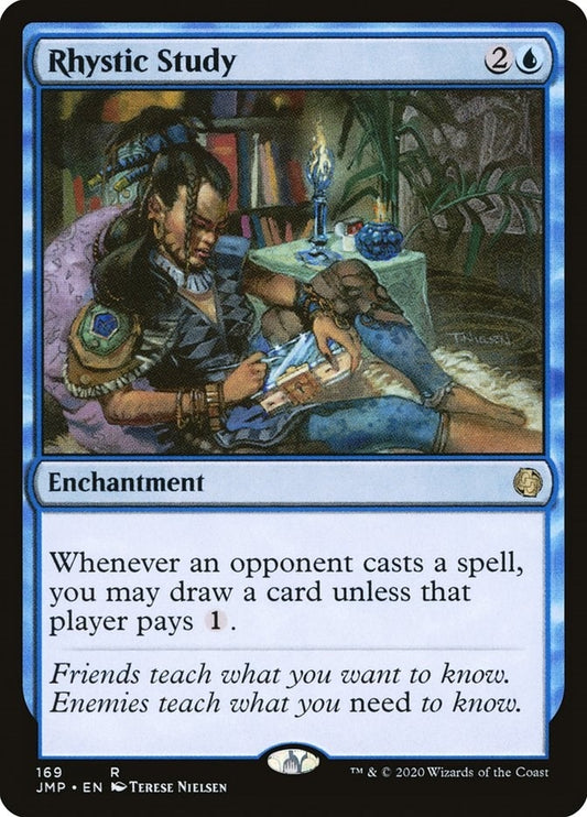 Image for Rhystic Study (169) (Jumpstart) - Magic: The Gathering