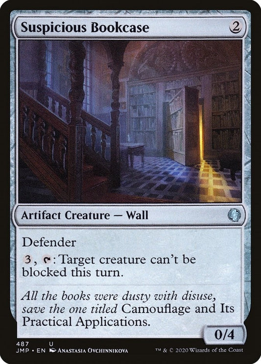 Image for Suspicious Bookcase (487) (Jumpstart) - Magic: The Gathering
