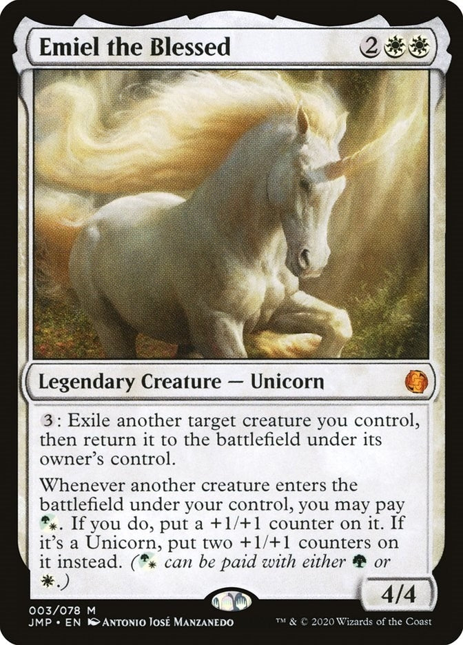 Image for Emiel the Blessed (3) (Jumpstart) - Magic: The Gathering