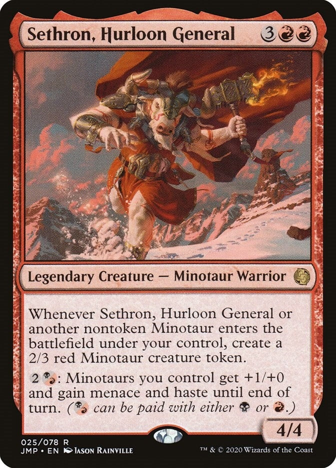 Image for Sethron, Hurloon General (25) (Jumpstart) - Magic: The Gathering