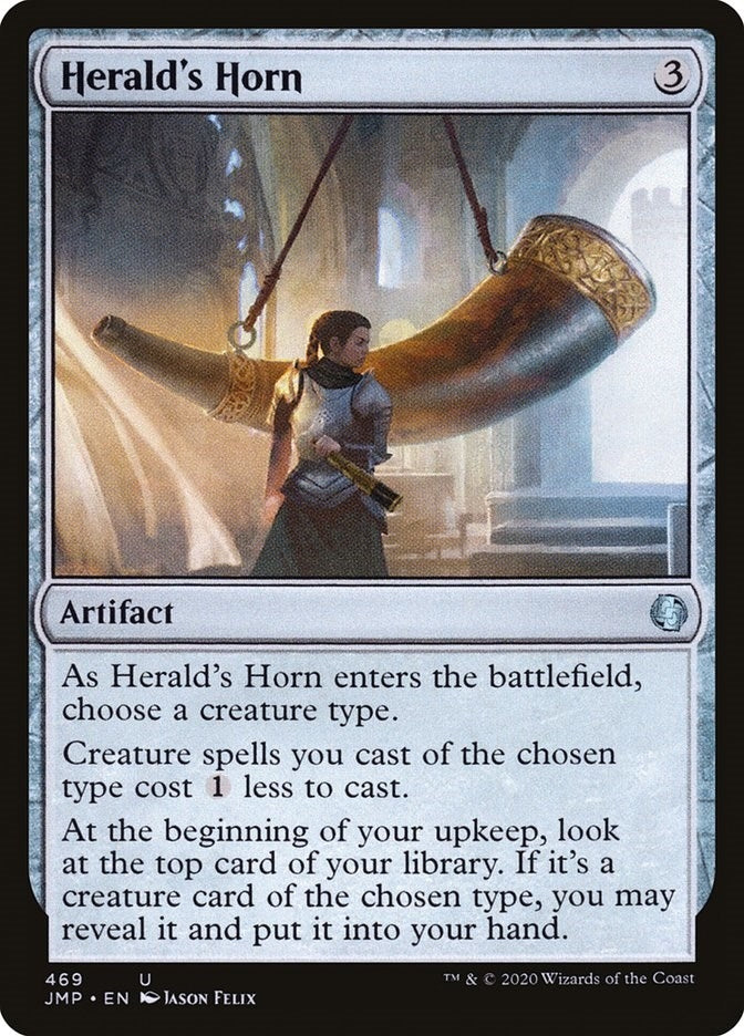 Image for Herald's Horn (469) (Jumpstart) - Magic: The Gathering