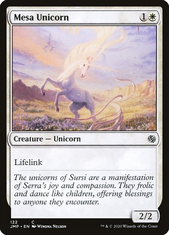 Image for Mesa Unicorn (122) (Jumpstart) - Magic: The Gathering