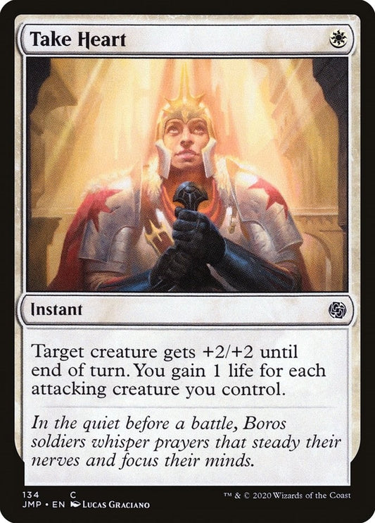 Image for Take Heart (134) (Jumpstart) - Magic: The Gathering