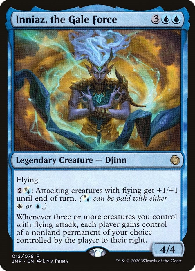 Image for Inniaz, the Gale Force (12) (Jumpstart) - Magic: The Gathering