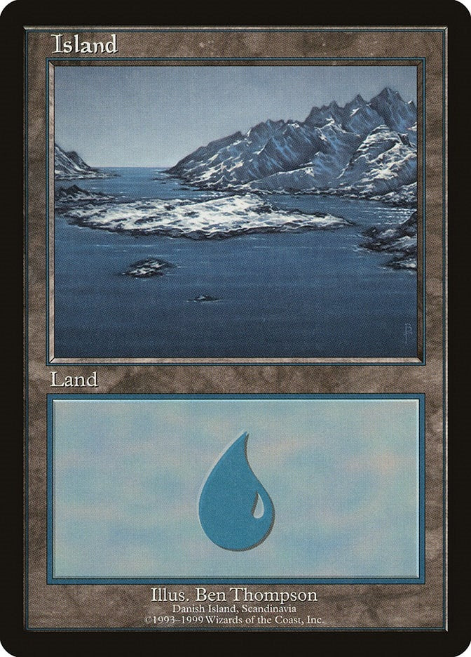 Image for Island - Danish Island (2) (European Lands) - Magic: The Gathering