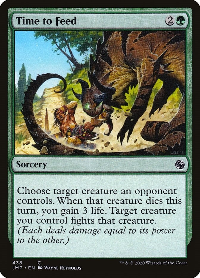 Image for Time to Feed (438) (Jumpstart) - Magic: The Gathering