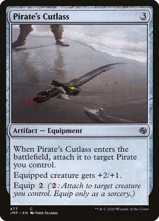 Image for Pirate's Cutlass (477) (Jumpstart) - Magic: The Gathering