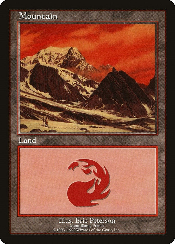 Image for Mountain - Mont Blanc (13) (European Lands) - Magic: The Gathering