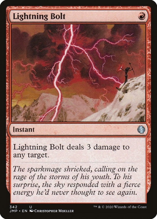 Image for Lightning Bolt (342) (Jumpstart) - Magic: The Gathering
