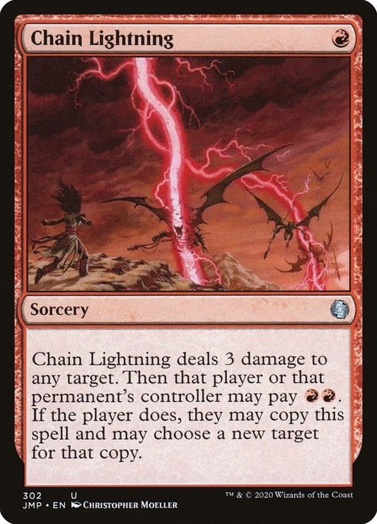 Image for Chain Lightning (302) (Jumpstart) - Magic: The Gathering