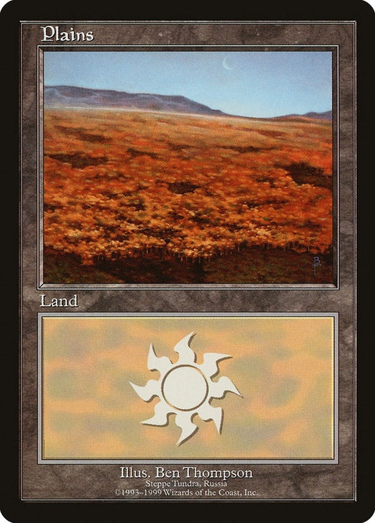 Image for Plains - Steppe Tundra (14) (European Lands) - Magic: The Gathering