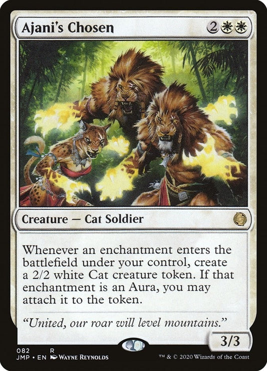 Image for Ajani's Chosen (82) (Jumpstart) - Magic: The Gathering