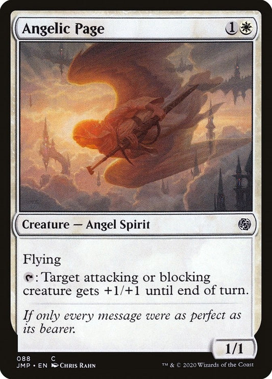 Image for Angelic Page (88) (Jumpstart) - Magic: The Gathering