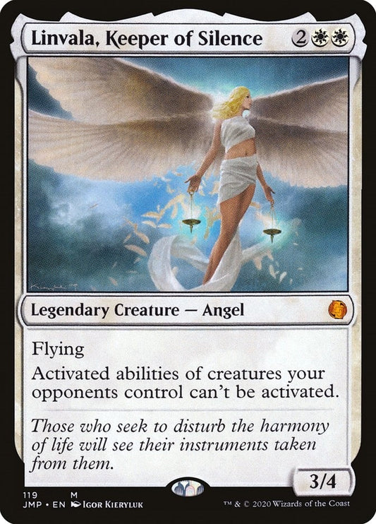 Image for Linvala, Keeper of Silence (119) (Jumpstart) - Magic: The Gathering