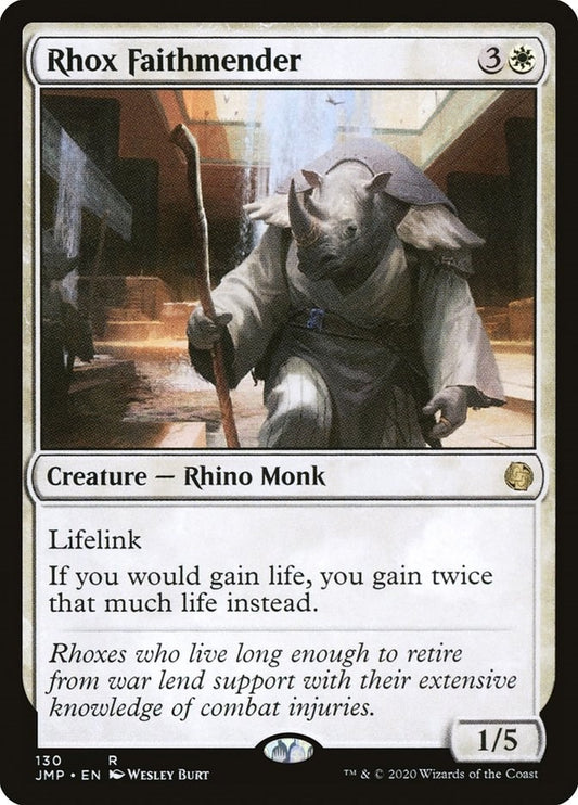 Image for Rhox Faithmender (130) (Jumpstart) - Magic: The Gathering
