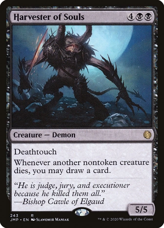 Image for Harvester of Souls (243) (Jumpstart) - Magic: The Gathering