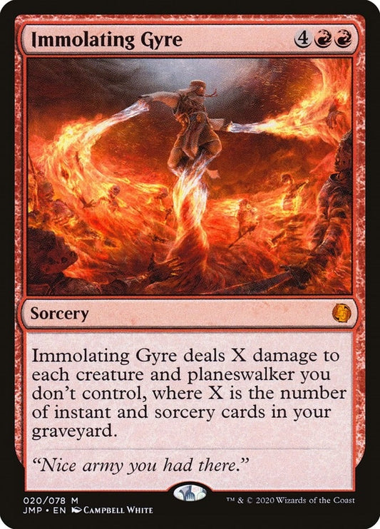 Image for Immolating Gyre (20) (Jumpstart) - Magic: The Gathering