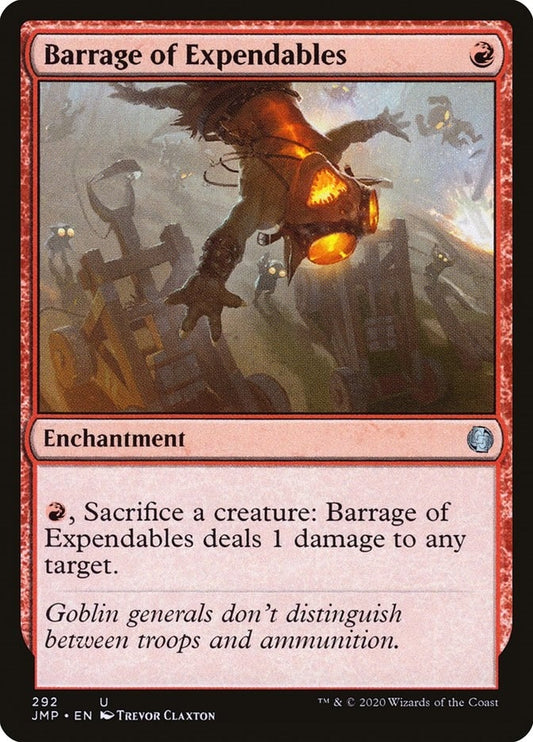 Image for Barrage of Expendables (292) (Jumpstart) - Magic: The Gathering