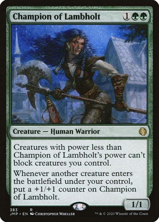 Image for Champion of Lambholt (383) (Jumpstart) - Magic: The Gathering