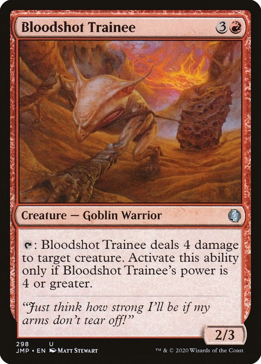 Image for Bloodshot Trainee (298) (Jumpstart) - Magic: The Gathering