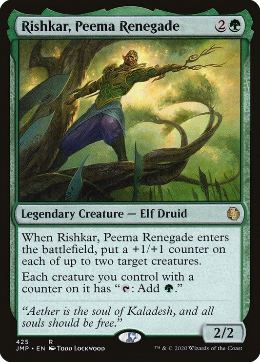 Image for Rishkar, Peema Renegade (425) (Jumpstart) - Magic: The Gathering