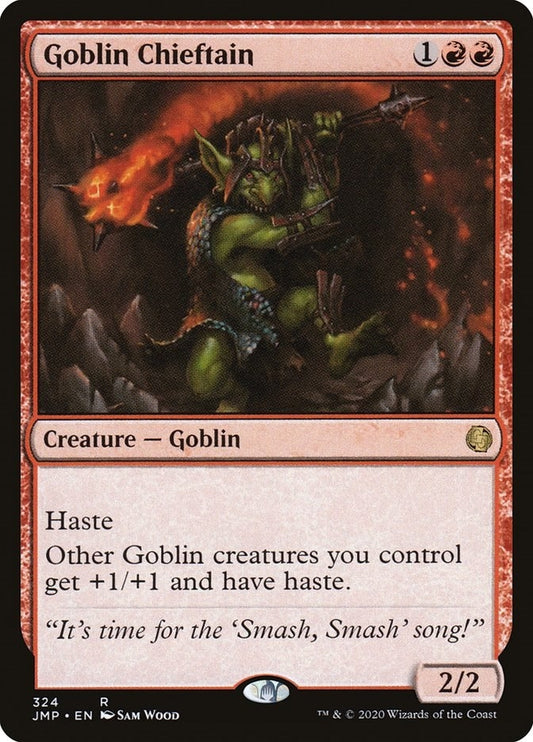 Image for Goblin Chieftain (324) (Jumpstart) - Magic: The Gathering