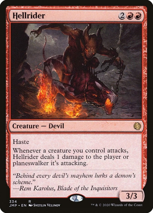 Image for Hellrider (334) (Jumpstart) - Magic: The Gathering