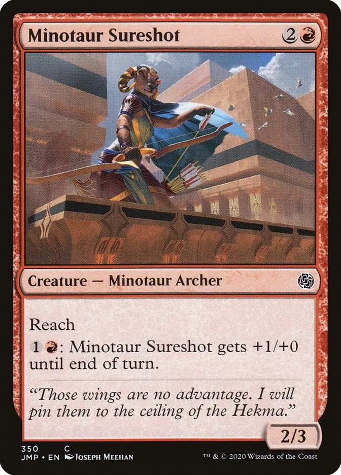 Image for Minotaur Sureshot (350) (Jumpstart) - Magic: The Gathering