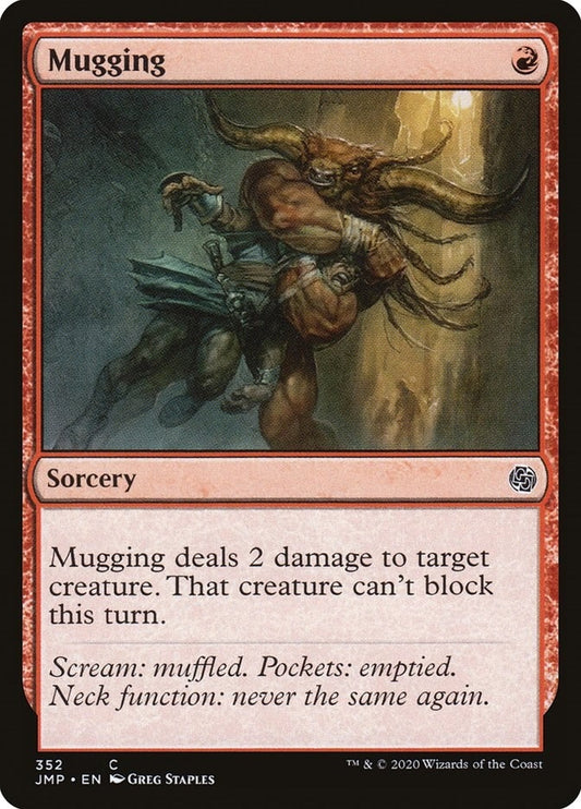 Image for Mugging (352) (Jumpstart) - Magic: The Gathering