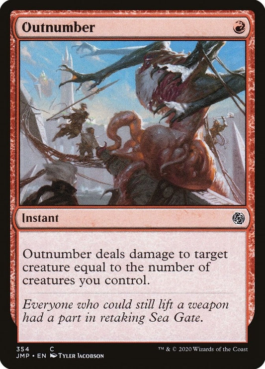 Image for Outnumber (354) (Jumpstart) - Magic: The Gathering