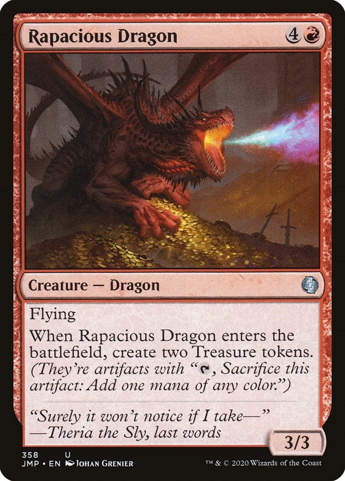 Image for Rapacious Dragon (358) (Jumpstart) - Magic: The Gathering