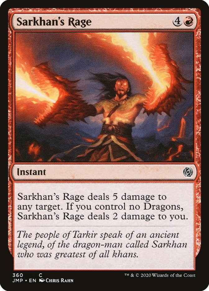 Image for Sarkhan's Rage (360) (Jumpstart) - Magic: The Gathering