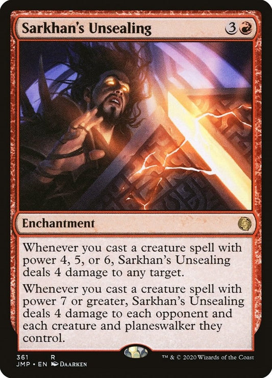 Image for Sarkhan's Unsealing (361) (Jumpstart) - Magic: The Gathering