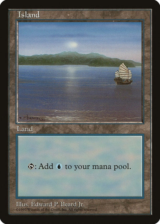 Image for Island - Red Pack (Beard, Jr.) (APAC Lands) - Magic: The Gathering