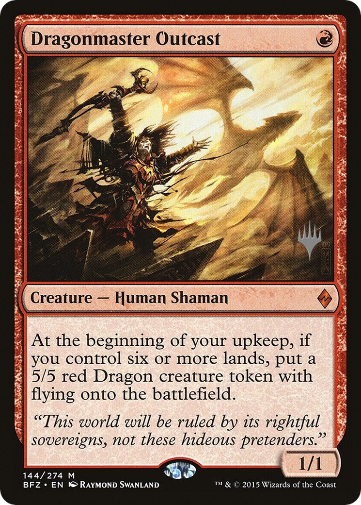 Image for Dragonmaster Outcast (144) (Promo Pack: Core Set 2021) - Magic: The Gathering
