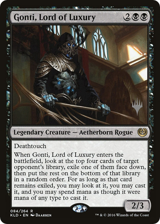 Image for Gonti, Lord of Luxury (84) (Promo Pack: Core Set 2021) - Magic: The Gathering
