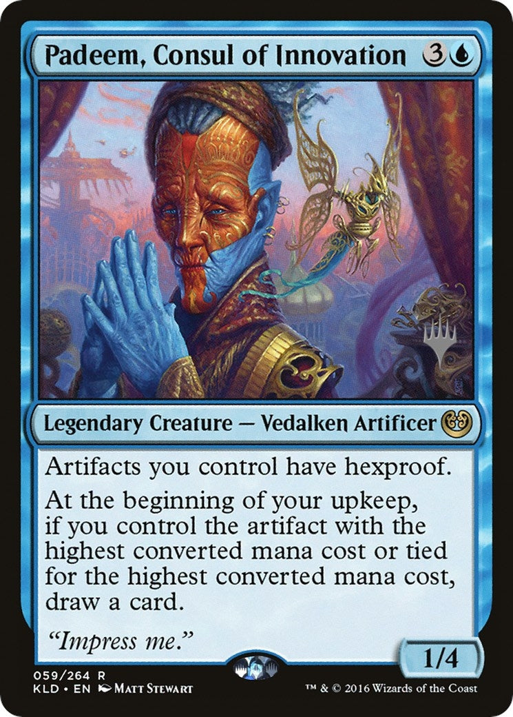 Image for Padeem, Consul of Innovation (59) (Promo Pack: Core Set 2021) - Magic: The Gathering