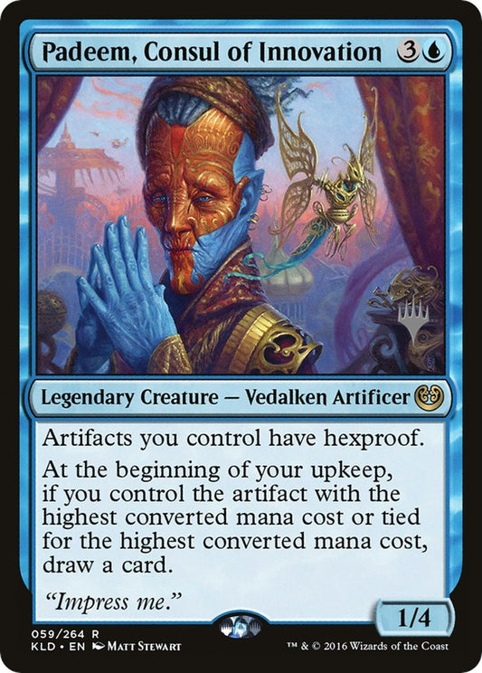 Image for Padeem, Consul of Innovation (59) (Promo Pack: Core Set 2021) - Magic: The Gathering