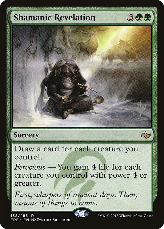 Image for Shamanic Revelation (138) (Promo Pack: Core Set 2021) - Magic: The Gathering