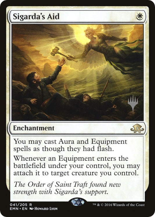 Image for Sigarda's Aid (41) (Promo Pack: Core Set 2021) - Magic: The Gathering