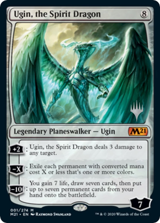 Image for Ugin, the Spirit Dragon (1) (Promo Pack: Core Set 2021) - Magic: The Gathering