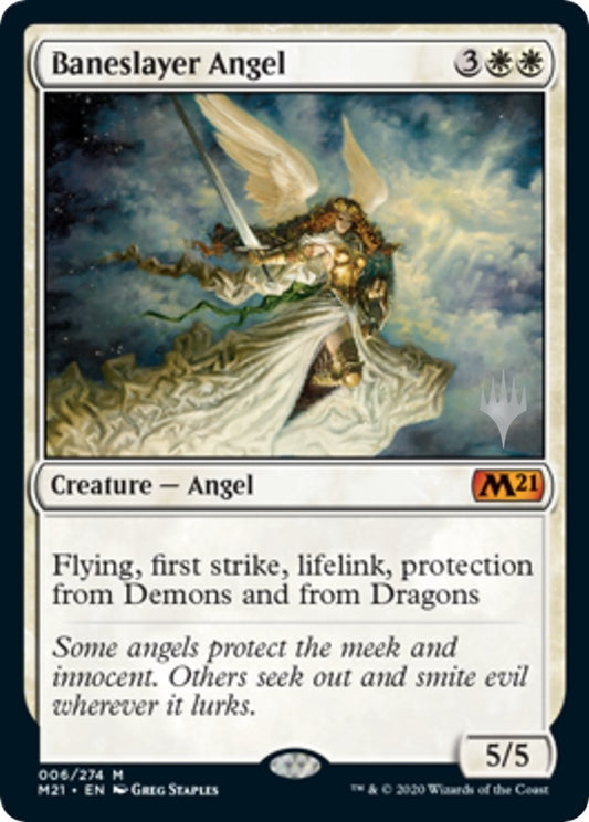 Image for Baneslayer Angel (6) (Promo Pack: Core Set 2021) - Magic: The Gathering
