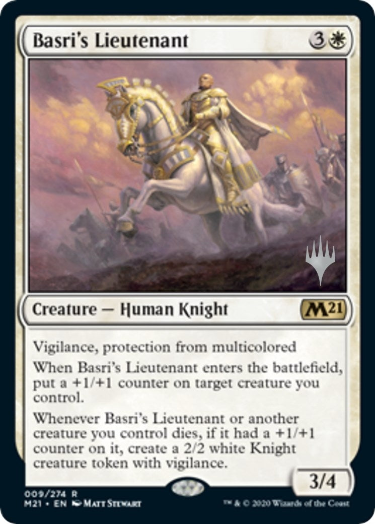 Image for Basri's Lieutenant (9) (Promo Pack: Core Set 2021) - Magic: The Gathering