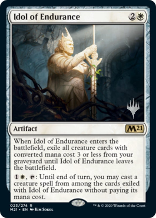 Image for Idol of Endurance (23) (Promo Pack: Core Set 2021) - Magic: The Gathering