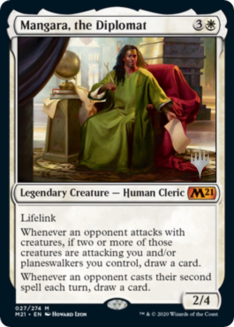 Image for Mangara, the Diplomat (27) (Promo Pack: Core Set 2021) - Magic: The Gathering
